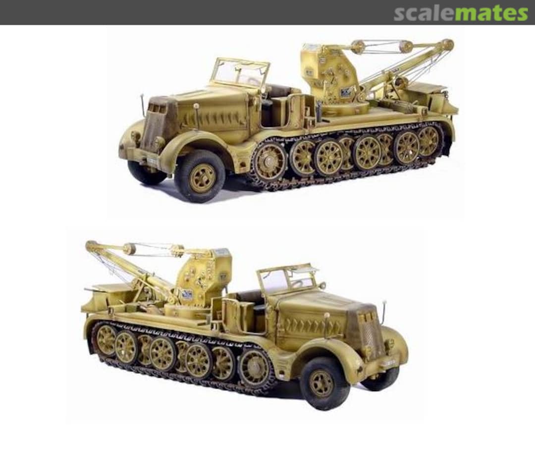 Boxart Sd.kfz. 9/1 FAMO 18t with 6t crane (1941/45) 35020 DES Kit Boxart Sd.kfz. 9/1 FAMO 18t with 6t crane (1941/45) 35020 DES Kit