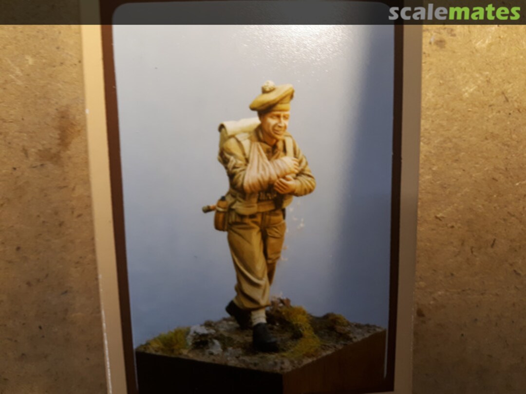 Boxart Wounded British Infantryman WWII WRP01 Hornet & Wolf Boxart Wounded British Infantryman WWII WRP01 Hornet & Wolf