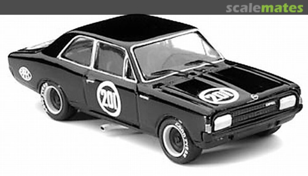 Boxart Opel Rekord C "Schwarze Witwe" ADS04 Autodrome
