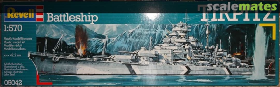 Boxart Tirpitz 05042 Revell Boxart Tirpitz 05042 Revell