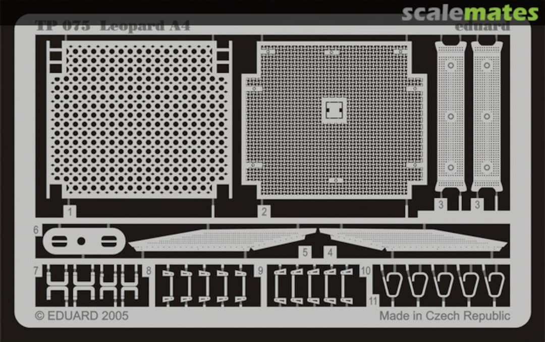 Boxart Leopard 1 A4 TP075 Eduard Boxart Leopard 1 A4 TP075 Eduard