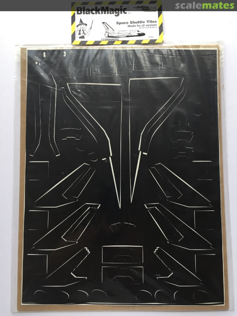 Boxart Black Magic Space Shuttle Tile Masks CEBM44002 Cutting Edge Modelworks Boxart Black Magic Space Shuttle Tile Masks CEBM44002 Cutting Edge Modelworks