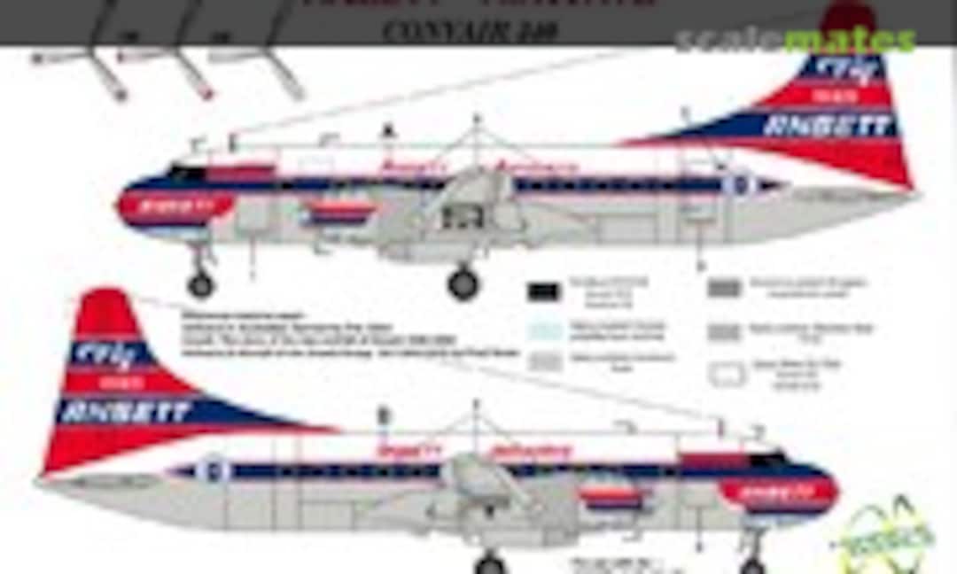 1:144 Ansett Airlines, Convair CV-340 (Hawkeye Models CDS-079) CDS-079