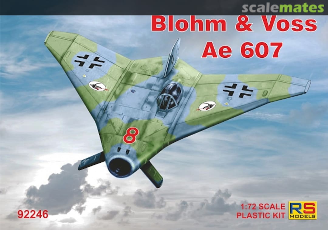 Boxart Blohm & Voss Ae 607 92246 RS Models Boxart Blohm & Voss Ae 607 92246 RS Models
