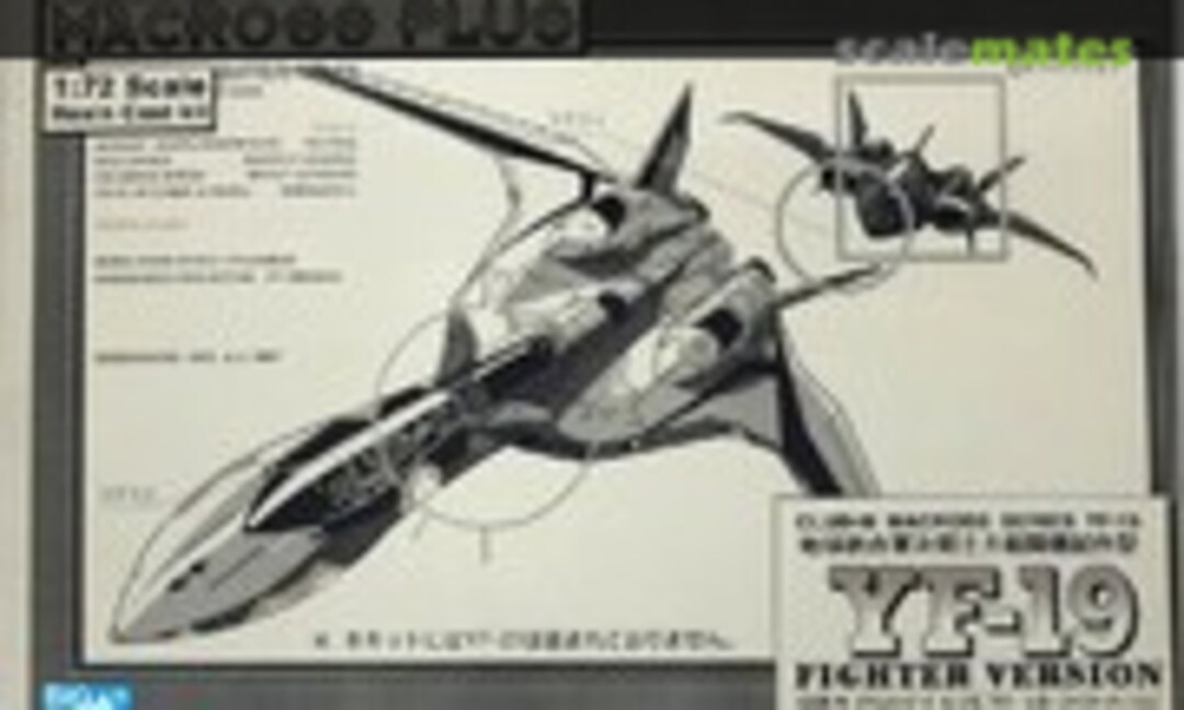 1:72 YF-19 FIGHTER VERSION (CLUB-M 1)