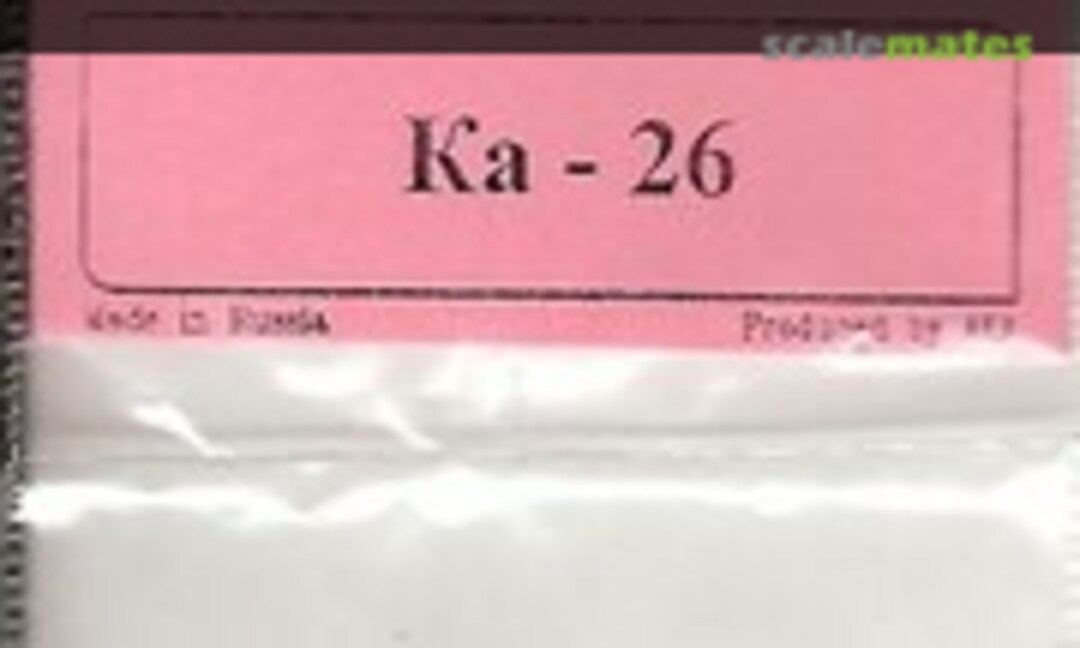 1:72 Kamov Ka-26 (Avia Equipage Auto )