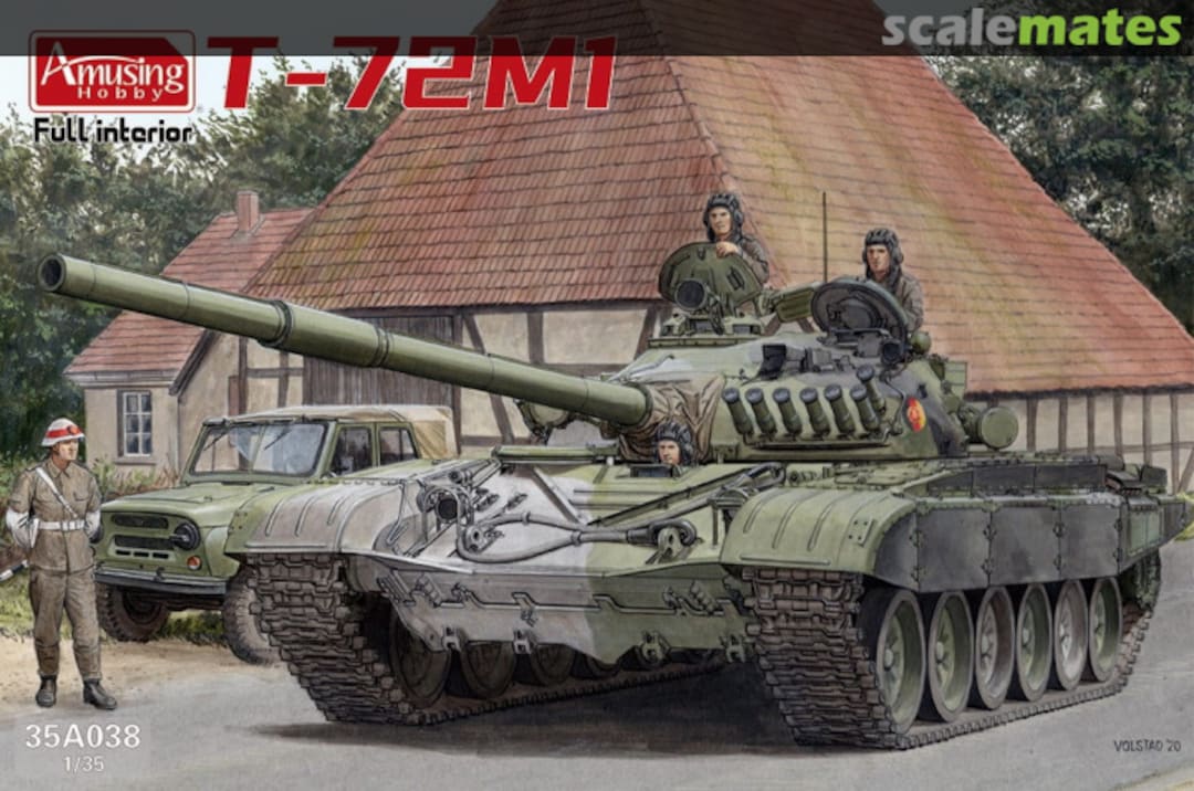 Boxart T-72M1 35A038 Amusing Hobby Boxart T-72M1 35A038 Amusing Hobby