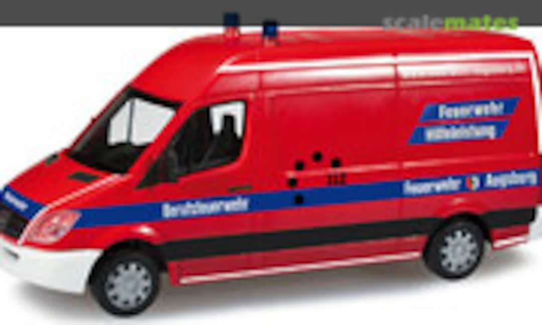1:87 Mercedes Benz Sprinter KEF Feuerwehr Augsburg (Herpa 090698)
