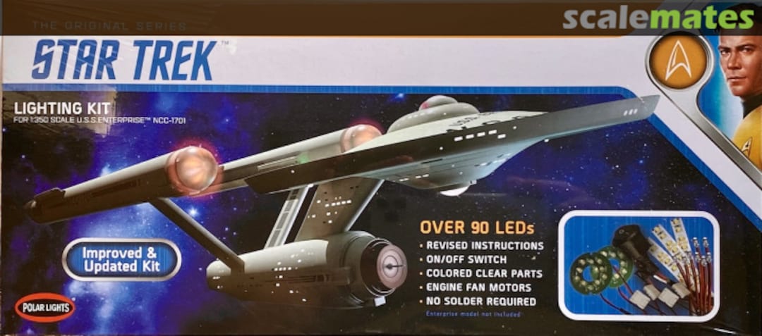 Boxart U.S.S. Enterprise NCC-1701 Lighting Kit MKA-048 Polar Lights