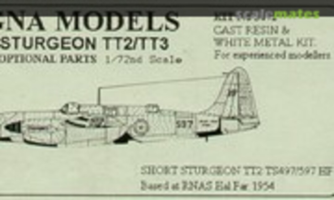 1:72 Short Sturgeon TT2 / TT3 (Magna Models 3472) 3472