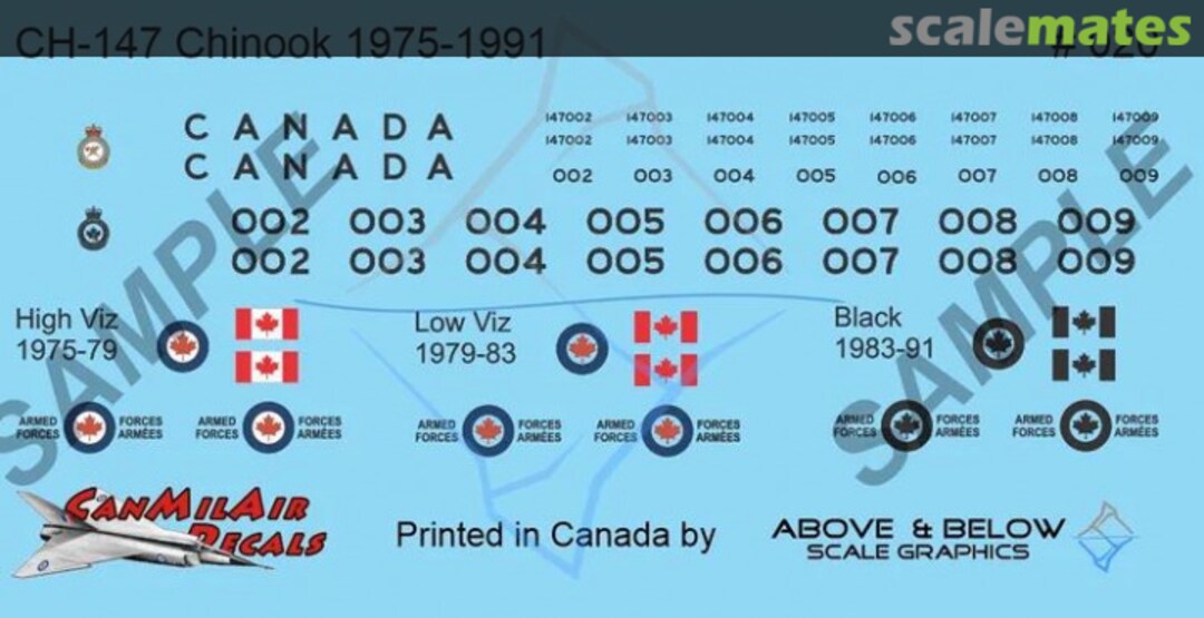 Boxart Boeing CH-147 Chinook 020 Above & Below Graphics Boxart Boeing CH-147 Chinook 020 Above & Below Graphics