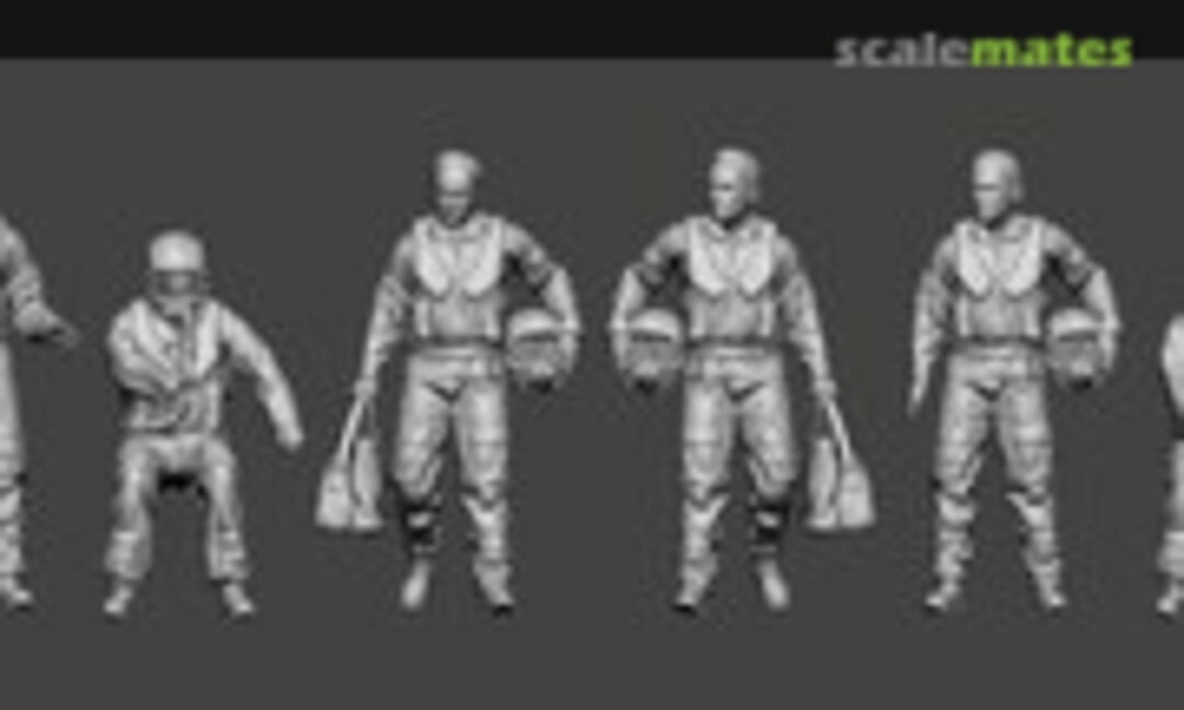 1:72 Bundeswehr Soldaten für Tornado/Eurofighter (Germania Figuren STL CW-1121) STL CW-1121