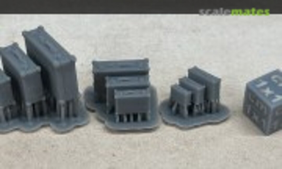 1:43 Retro suitcases - 3 different types/pieces (EMP3d 43091007) 43091007