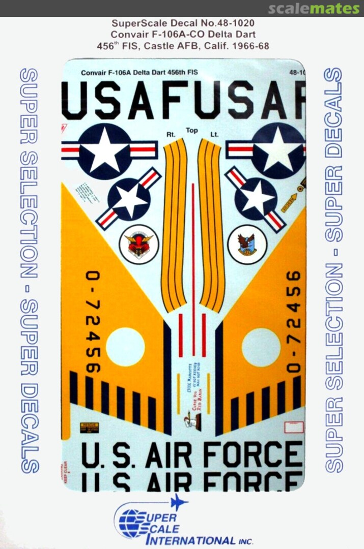 Boxart F-106A 48-1020 Microscale Boxart F-106A 48-1020 Microscale