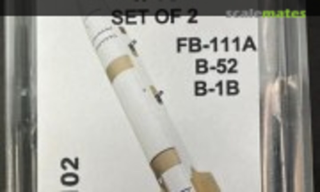 1:48 AGM-69 SRAM w/ Aerocover (Flight Line Resin FLR1102) FLR1102