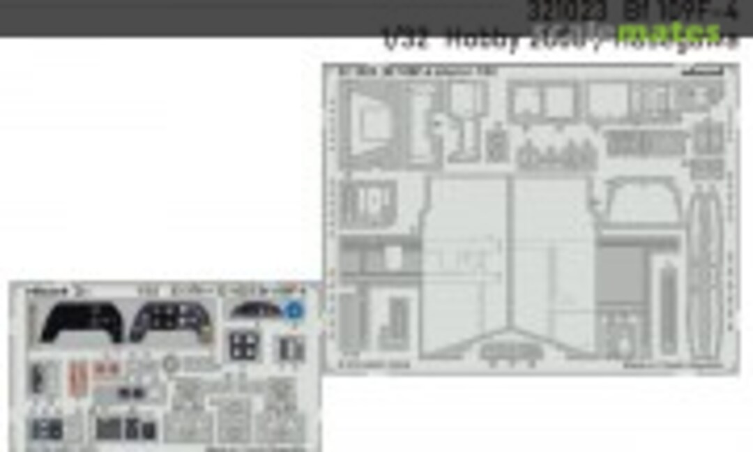 1:32 Bf 109F-4 interior detail set (Eduard 321023) 321023