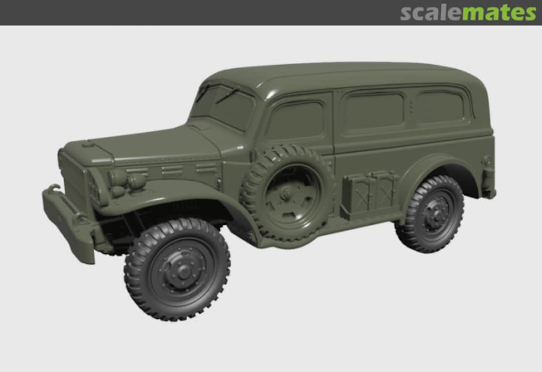 Boxart Dodge WC53 Carryall 72011671 EMP3d Boxart Dodge WC53 Carryall 72011671 EMP3d