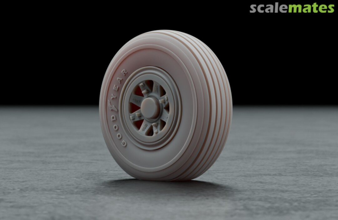 Boxart P-47N Wheels Radial Tread DS32010 Doogs Studios Boxart P-47N Wheels Radial Tread DS32010 Doogs Studios