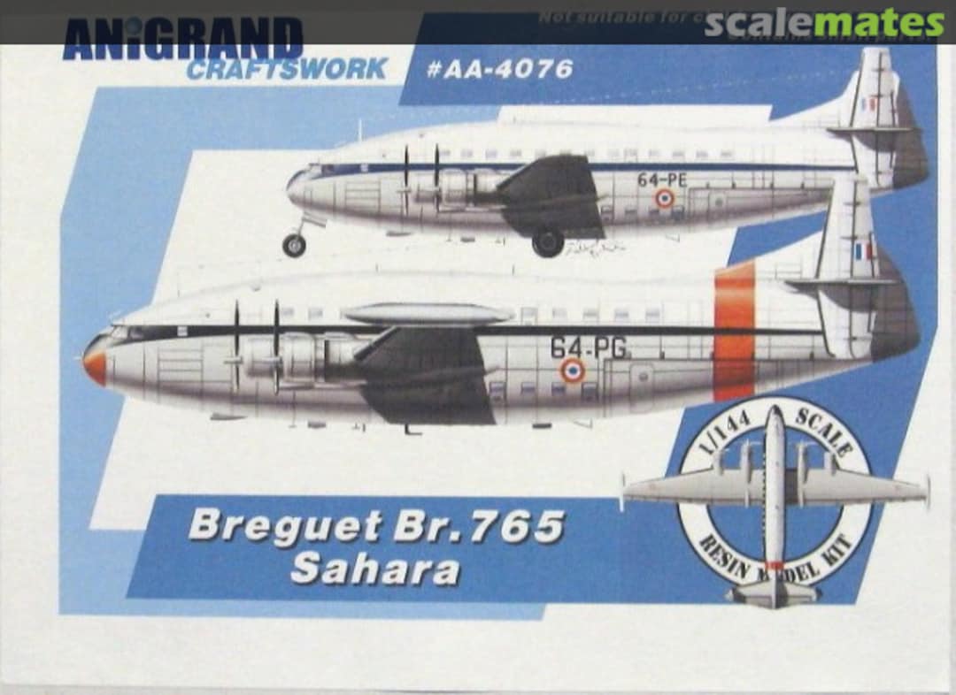 Boxart Breguet Br.765 Sahara AA-4076 Anigrand Craftswork