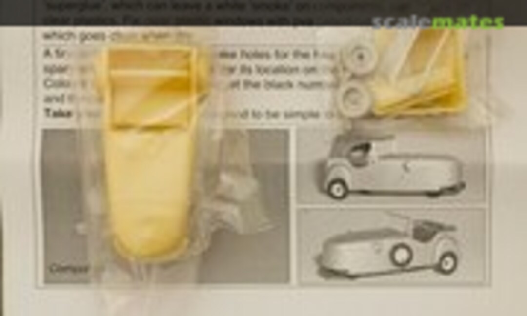 1:43 Bond 3-wheeler minicar (Rapide 101K) 101K