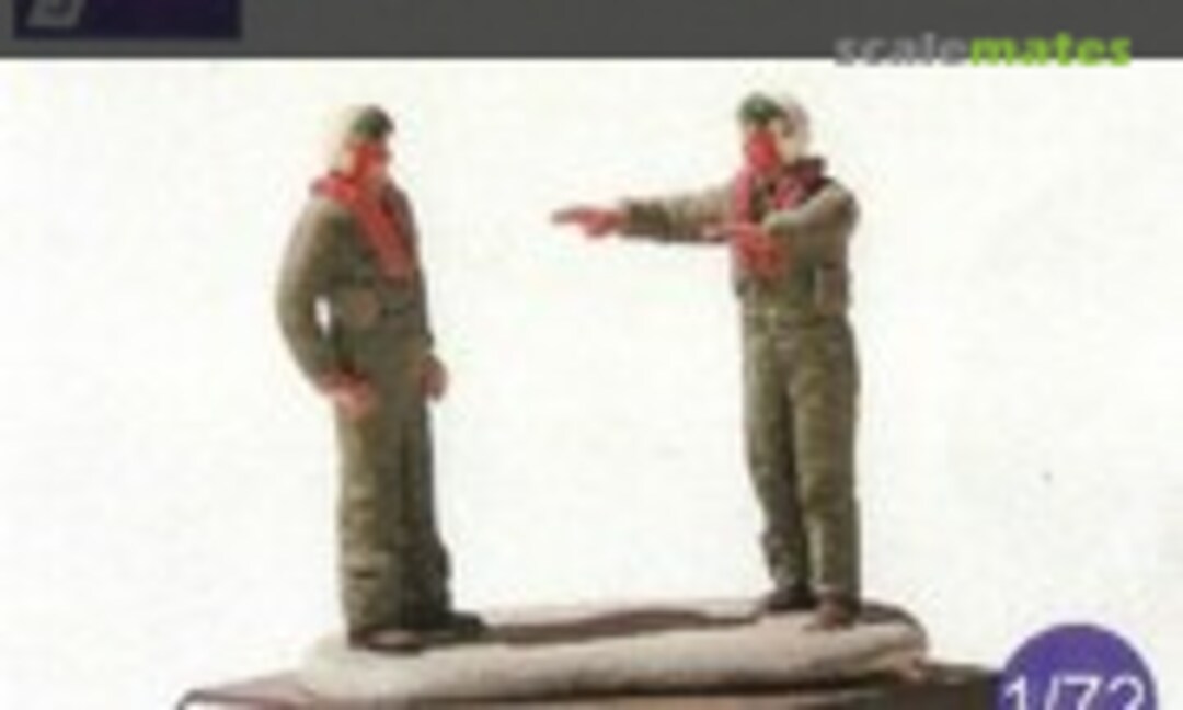 1:72 Pilots Standing (1960's) (PJ Production 721104) 721104