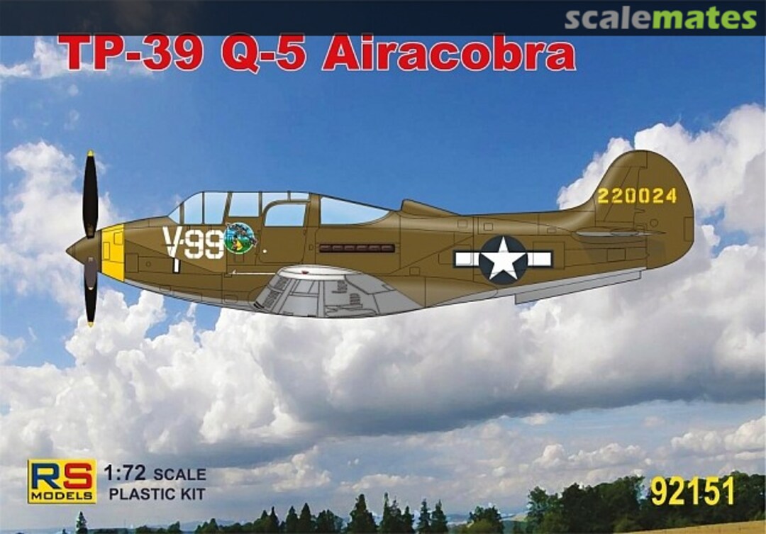 Boxart TP-39 Q-5 Airacobra 92151 RS Models Boxart TP-39 Q-5 Airacobra 92151 RS Models