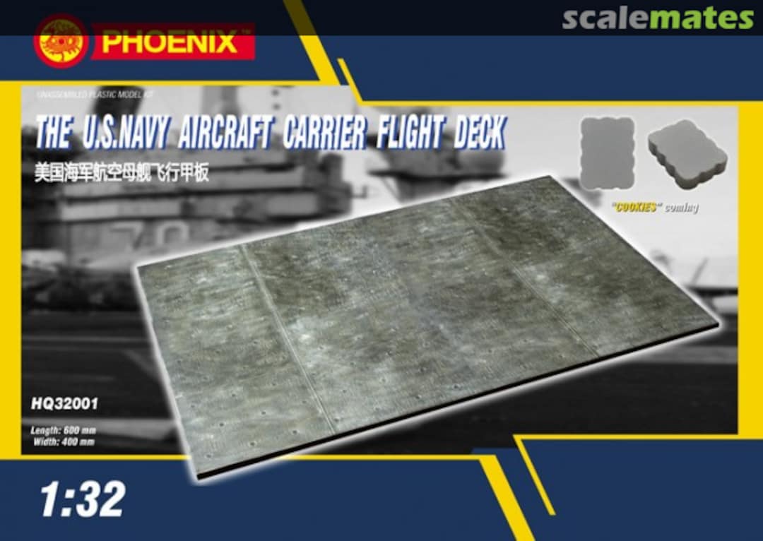Boxart The U.S. Navy Aircraft Carrier Flight Deck HQ32001 Phoenix-Models Limited
