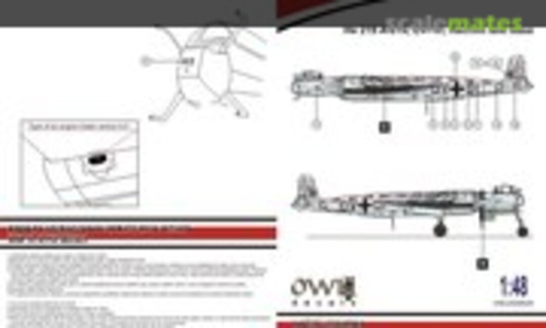 1:48 He 219 A-019, DV+VI (OWL DS48029) DS48029