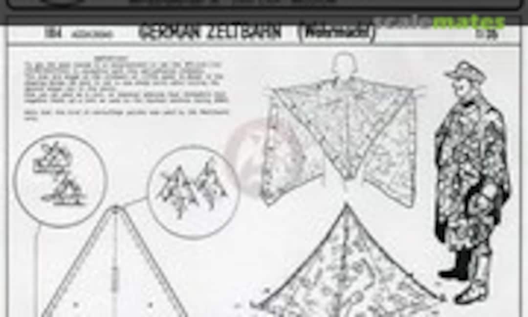 1:35 German Zeltbahn (Verlinden Productions 184) 184