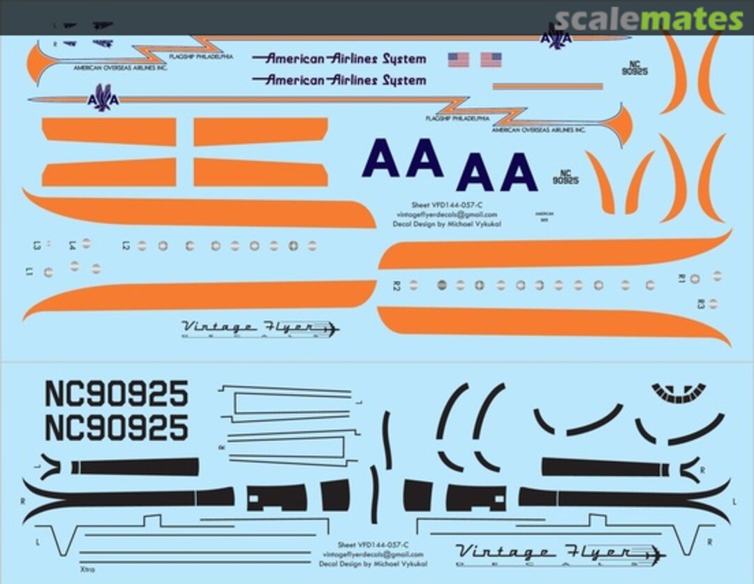 Boxart L-049 AA VFD072-057 Vintage Flyer Decals Boxart L-049 AA VFD072-057 Vintage Flyer Decals