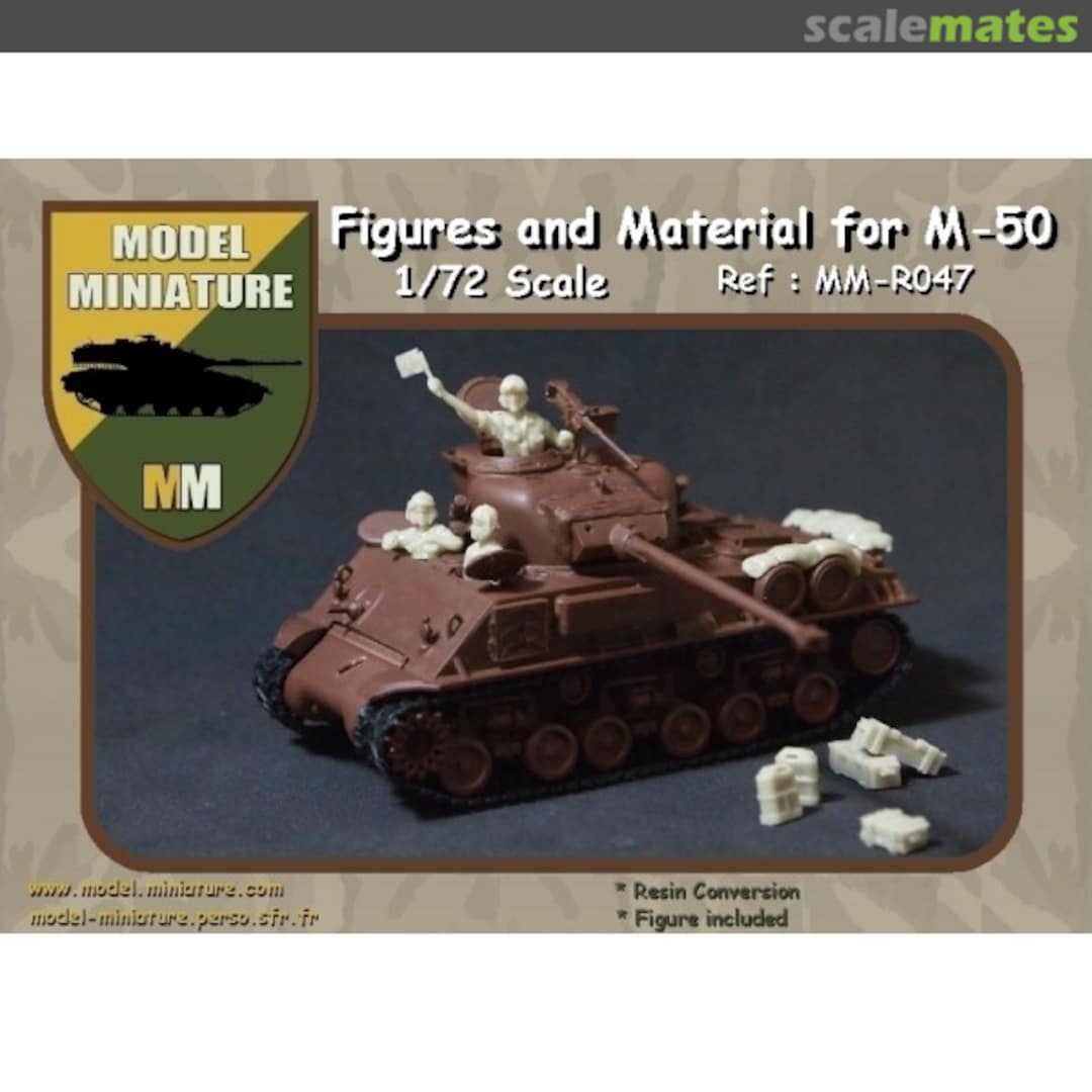 Boxart Figures and Materila for M-50 MM-R047 Model Miniature Boxart Figures and Materila for M-50 MM-R047 Model Miniature