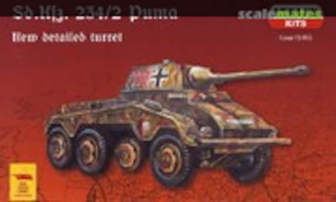 1:72 Sd Kfz 234/2 'Puma' new detailed Turret (Attack Hobby Kits 72-002) 72-002