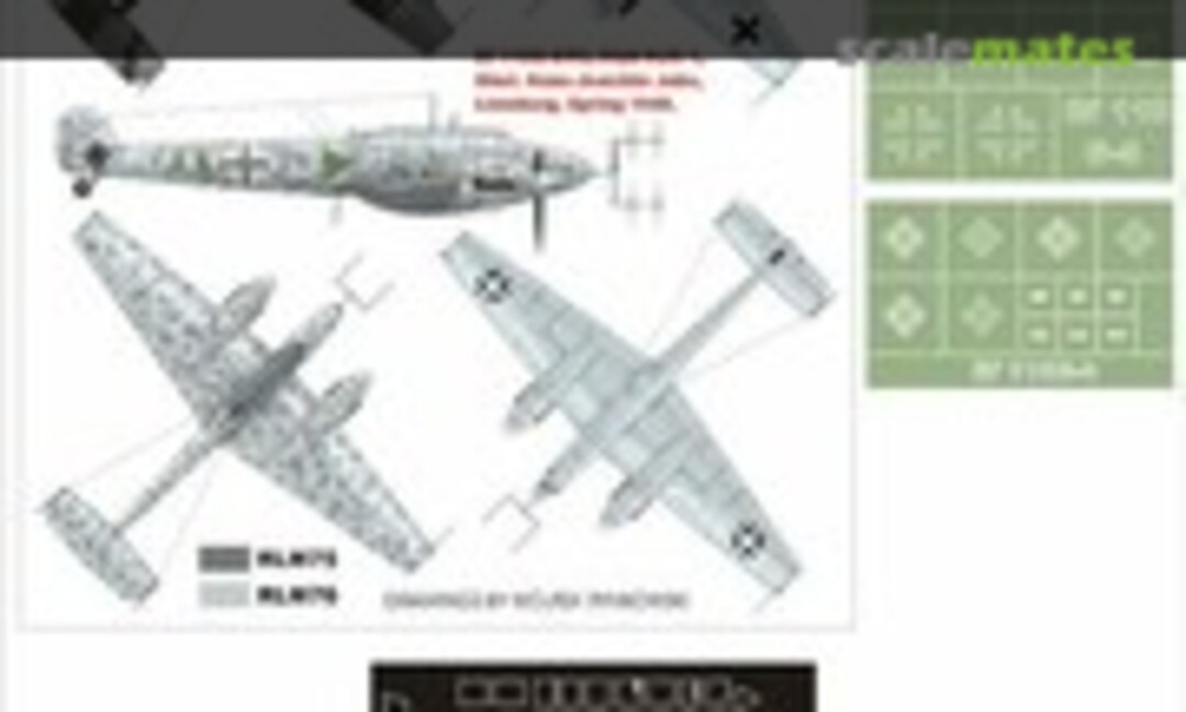 1:48 Messerschmitt Bf 110G-4/R3 (Montex K48104) K48104