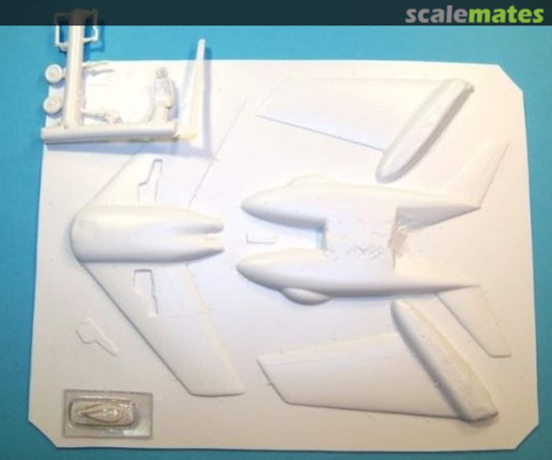 Boxart Northop X-4 Bantam AM-135 Airmodel Boxart Northop X-4 Bantam AM-135 Airmodel