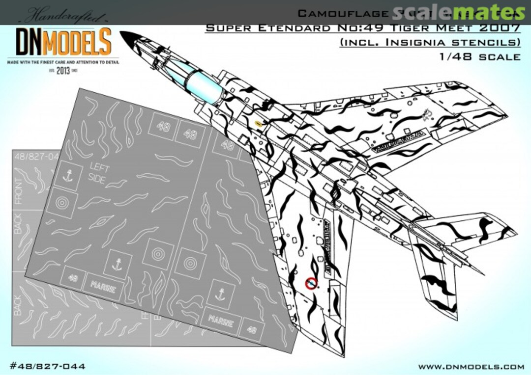 Boxart Camo Paint Masks for 1:48 SuE Tiger Meet 2007 + Insignia Stencils 48/827-044 DN Models Boxart Camo Paint Masks for 1:48 SuE Tiger Meet 2007 + Insignia Stencils 48/827-044 DN Models