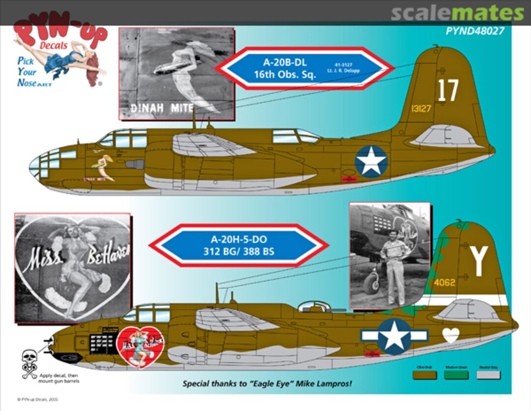 Boxart Havoc Hussies Part 1 PYND48027 Pyn-Up Decals Boxart Havoc Hussies Part 1 PYND48027 Pyn-Up Decals