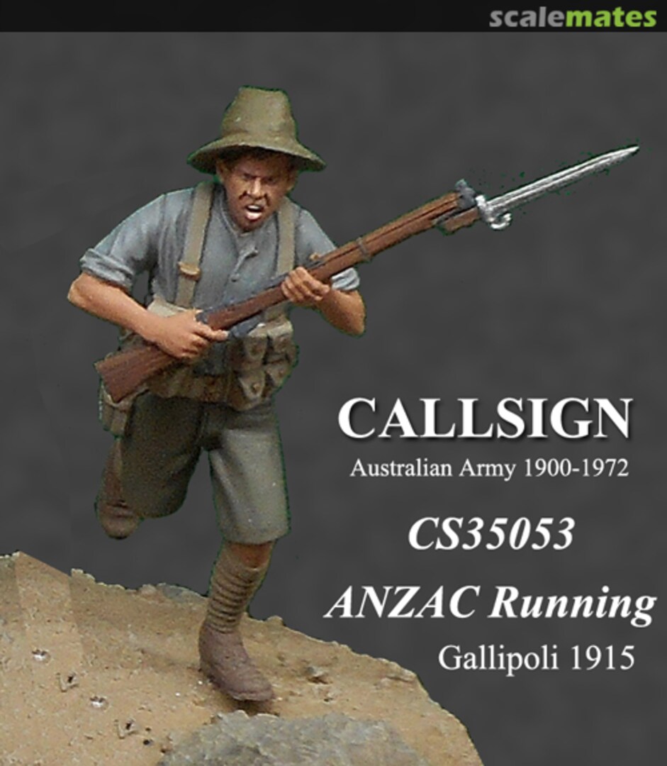 Boxart ANZAC Running CS35053 Callsign Models Boxart ANZAC Running CS35053 Callsign Models
