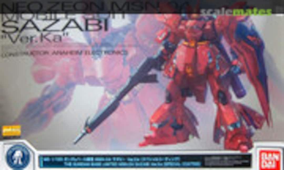 1:100 MSN-04 Sazabi Ver.Ka (Special Coating) (Bandai 0228309)