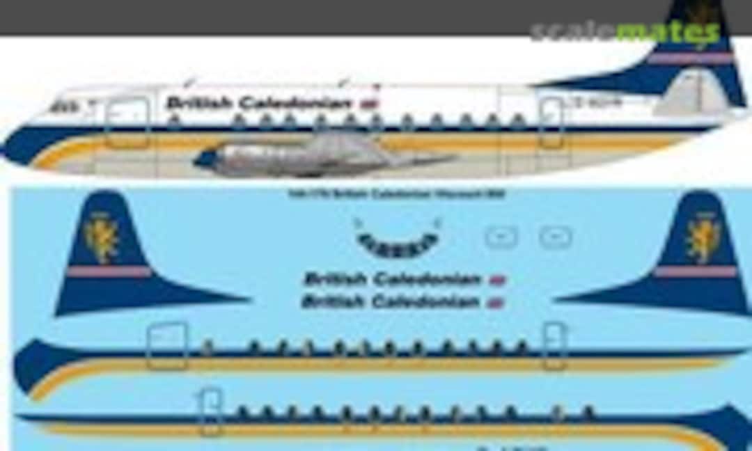 1:144 British Caledonian Viscount 800 (26 Decals 144-178)