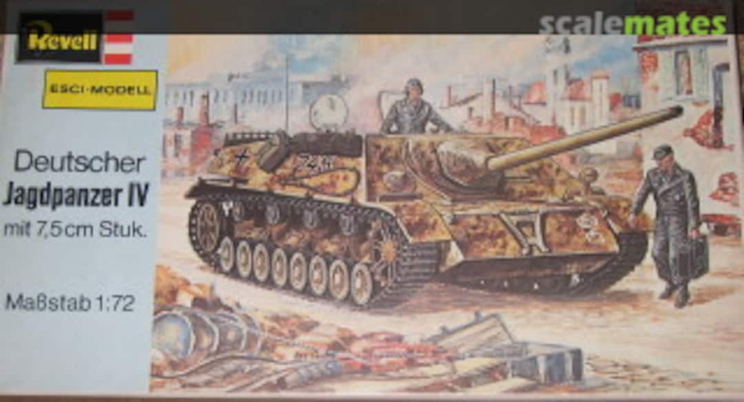 Boxart Jagdpanzer IV H-2311 Revell/ESCI