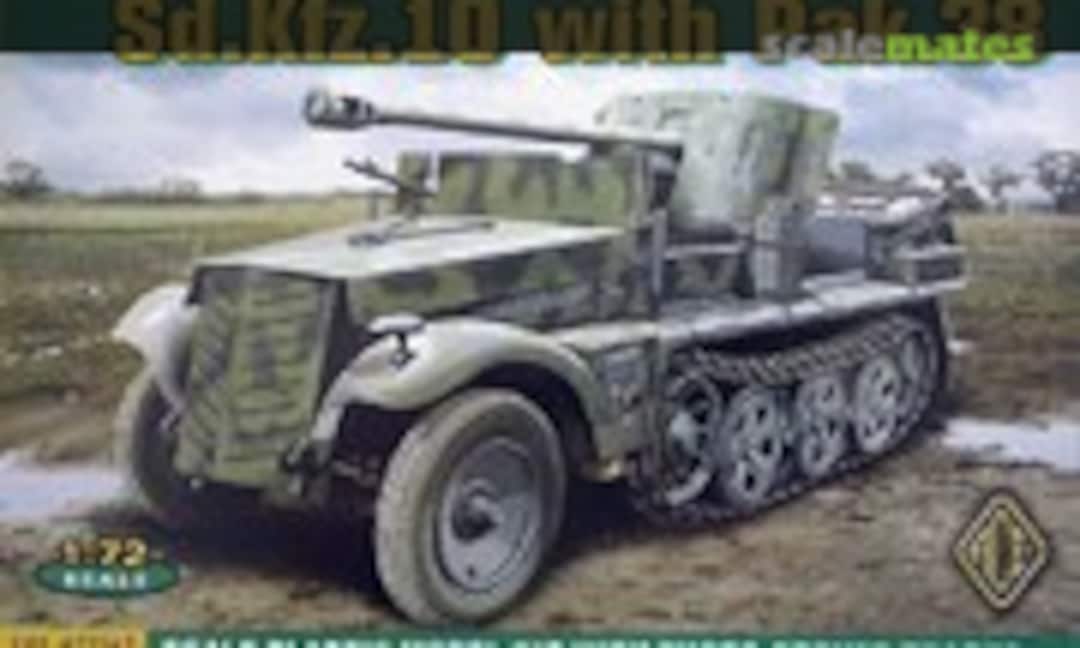 1:72 Sd.Kfz.10 with Pak 38 (ACE 72243)
