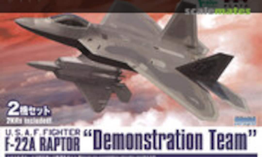 1:144 F-22A Raptor &quot;Demonstration Team&quot; (Platz PF-64)