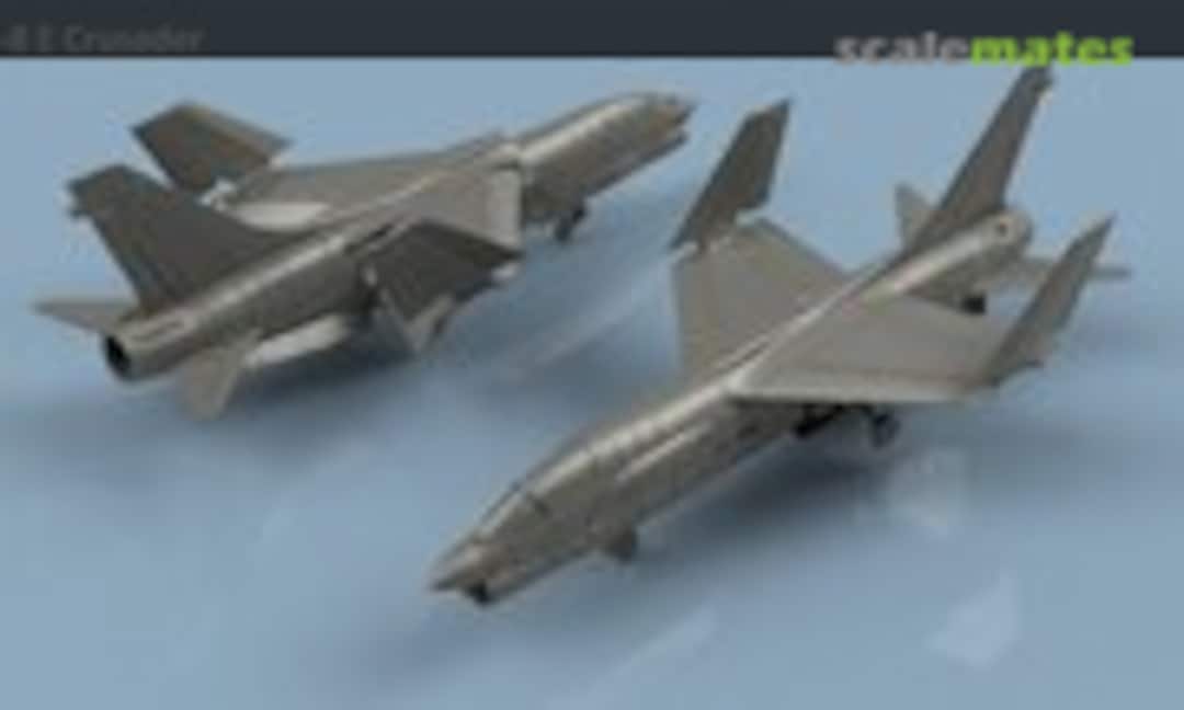 1:700 Vought F-8 E Crusader folded wings (5 planes) (L'Arsenal 3D700131)