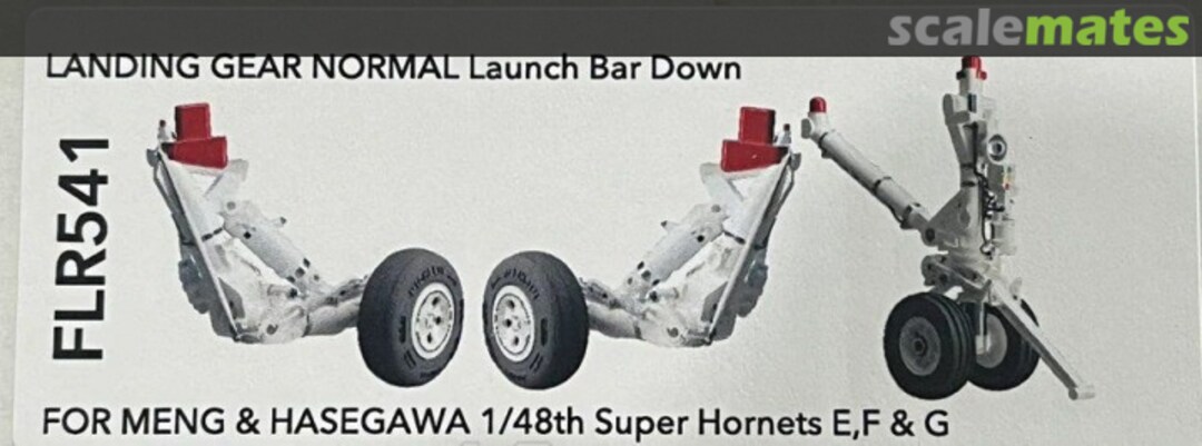 Boxart F/A-18E/F/G Super Hornet Landing gear normal - launch bar down FLR541 Flight Line Resin Boxart F/A-18E/F/G Super Hornet Landing gear normal - launch bar down FLR541 Flight Line Resin