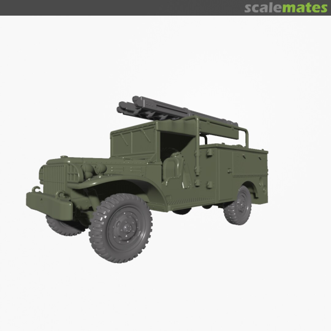 Boxart Dodge WC-61 (K50-B) - lekka ciężarówka naprawcza 72011674 EMP3d Boxart Dodge WC-61 (K50-B) - lekka ciężarówka naprawcza 72011674 EMP3d