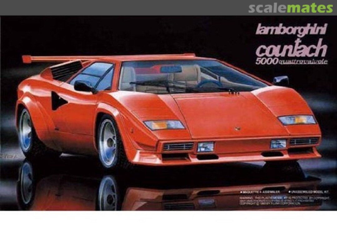 Boxart Lamborghini Countach 5000 08103 Fujimi