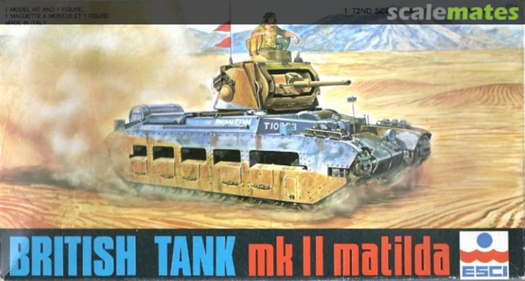 Boxart Matilda II 8036 ESCI Boxart Matilda II 8036 ESCI