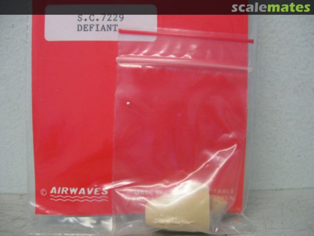 Boxart Boulton Paul Defiant: Nose & Spinner SC7229 Airwaves Boxart Boulton Paul Defiant: Nose & Spinner SC7229 Airwaves