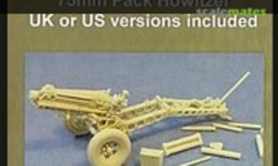 1:35 75mm Pack Howitzer UK/US (Resicast 35.1187)