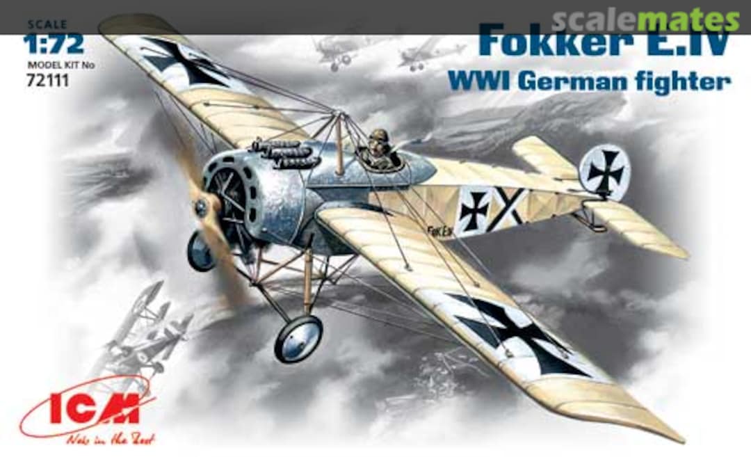 Boxart Fokker E.IV 72111 ICM Boxart Fokker E.IV 72111 ICM